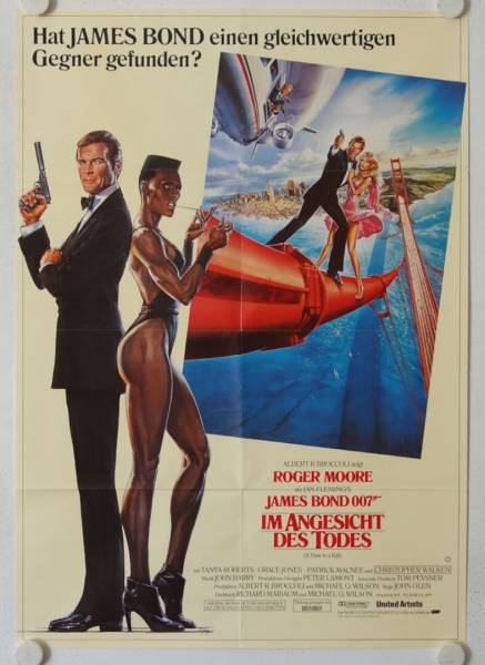 James Bond 007 - Im Angesicht des Todes originales deutsches Filmplakat